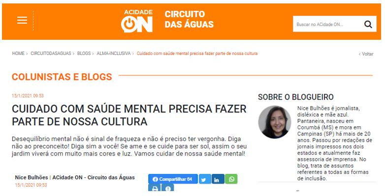 Portal entrevista Coordenador de Psiquiatria da SMCC sobre saúde mental e negacionismo diante da Covid