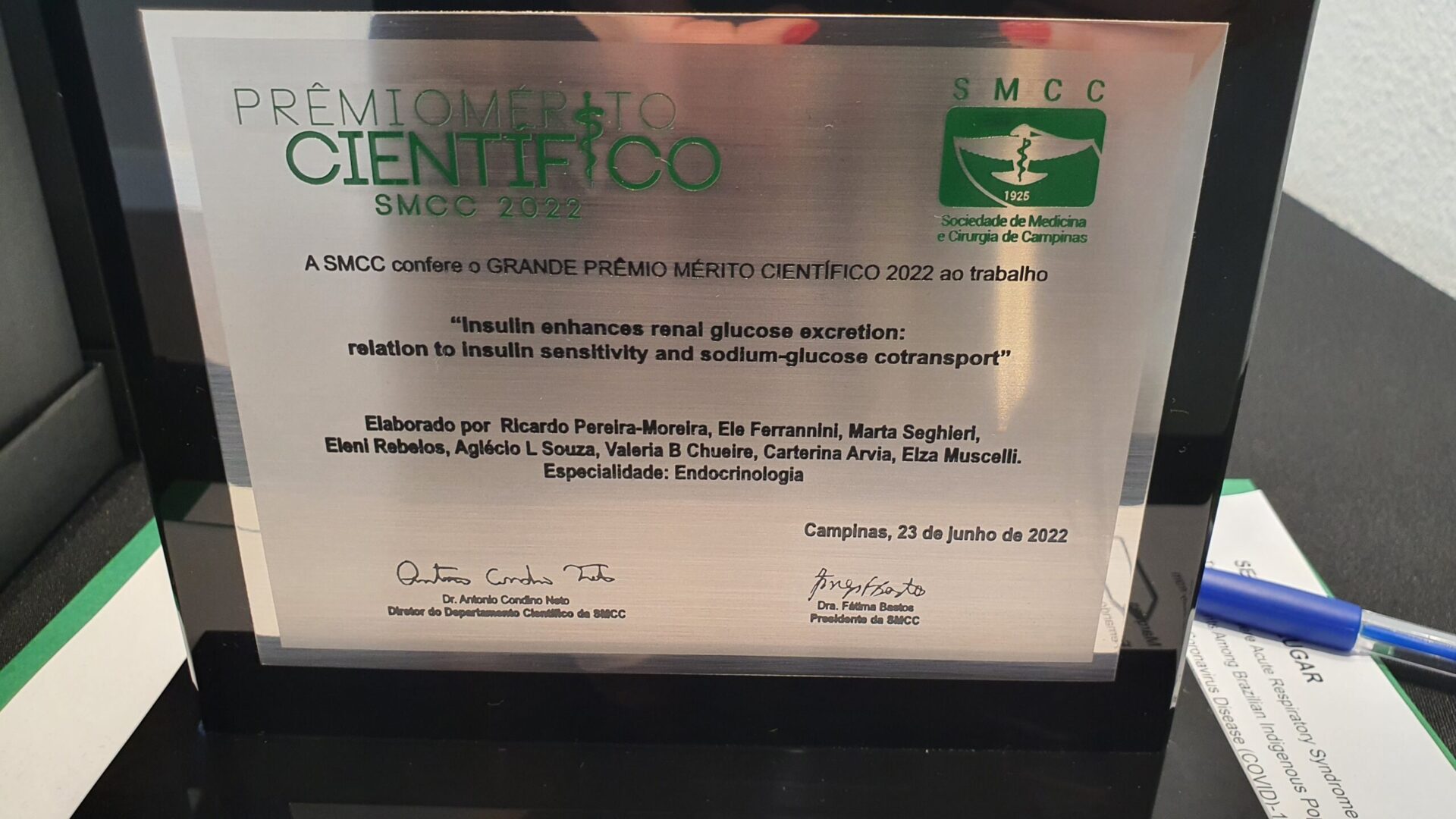SMCC abre inscrições para os Prêmios Mérito Científico e Mérito Acadêmico (categorias Graduando e Pós-Graduando)