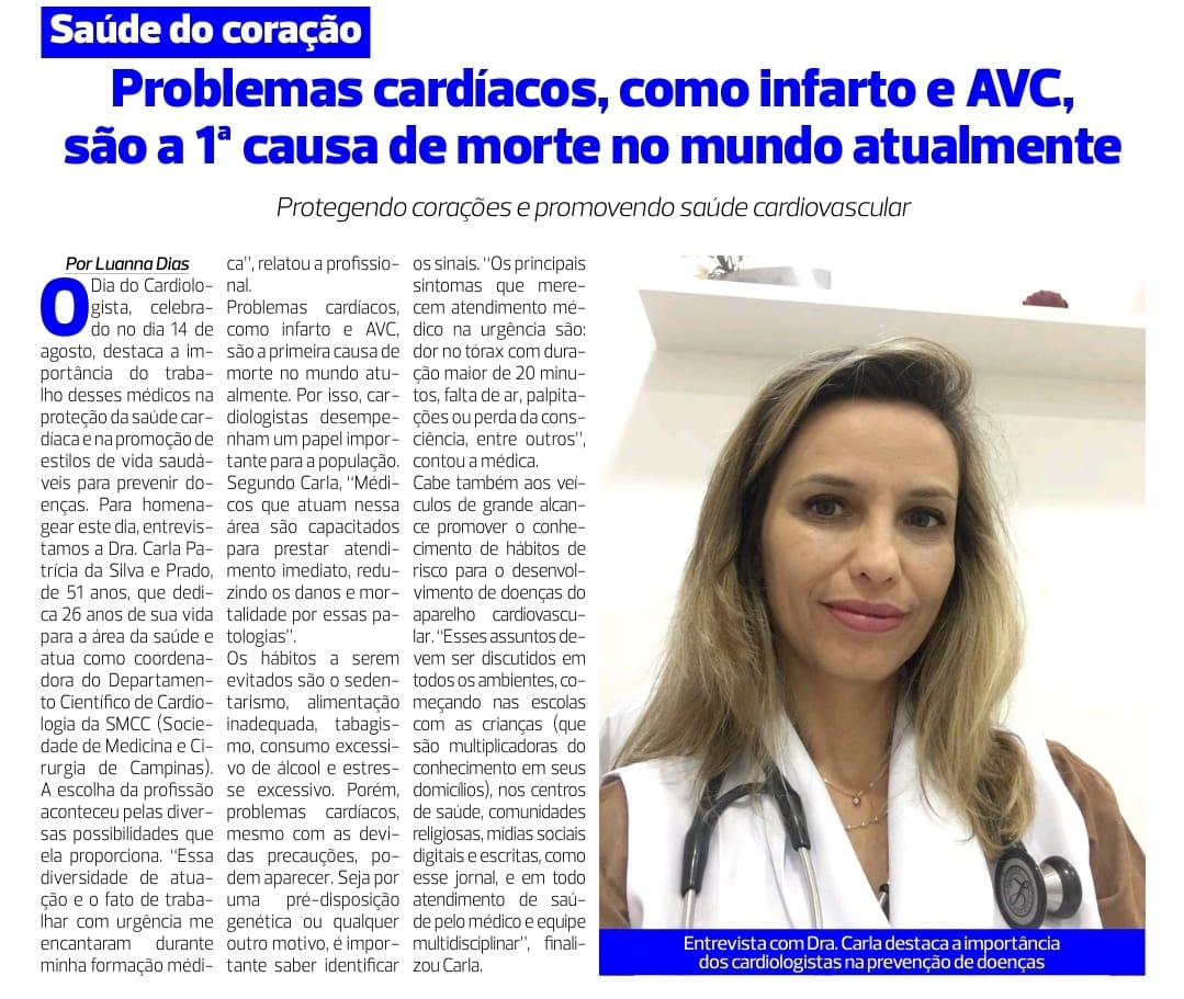 Problemas Cardíacos, como infarto e AVC, são a 1ª causa de morte no mundo atualmente – Jornal Terceira Visão