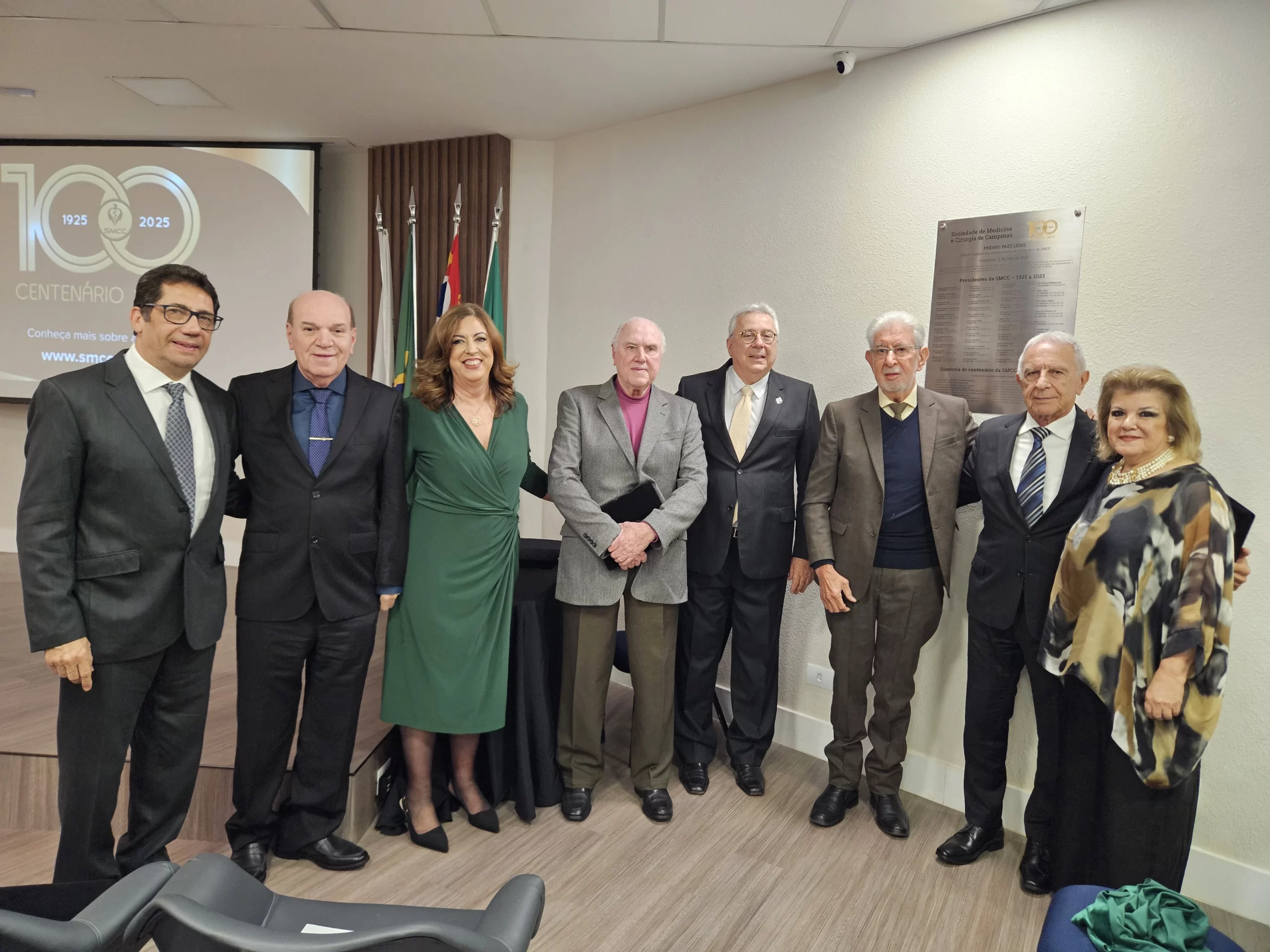 Prêmio Paes Leme – Edição Especial Centenário homenageia presidentes ex-presidentes da SMCC